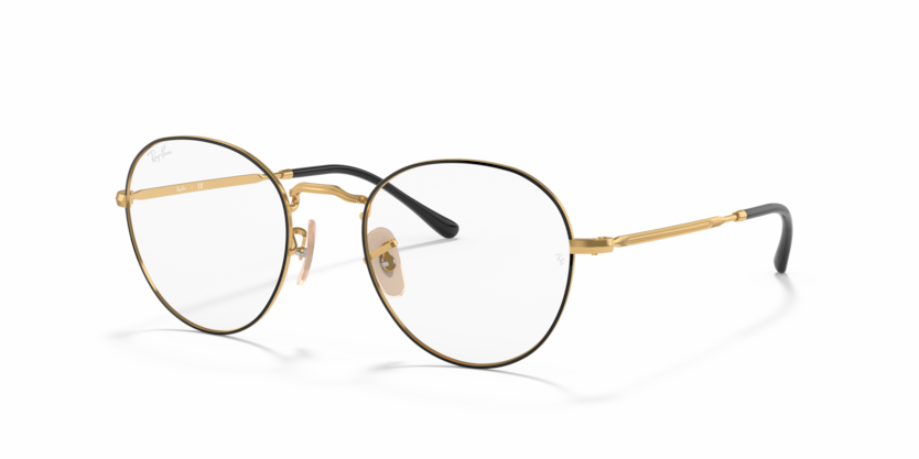  clear/black on gold
