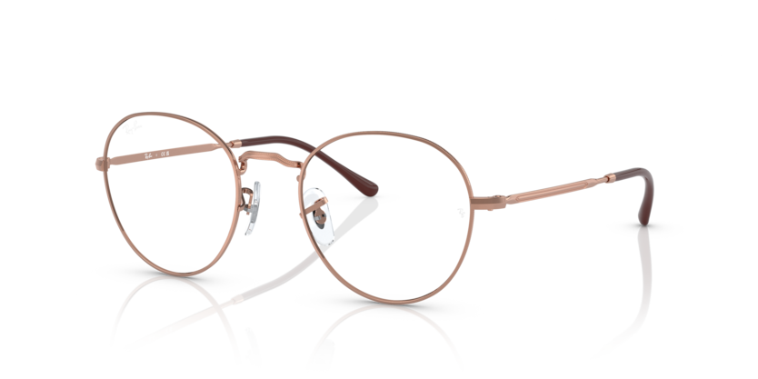  clear/rose gold