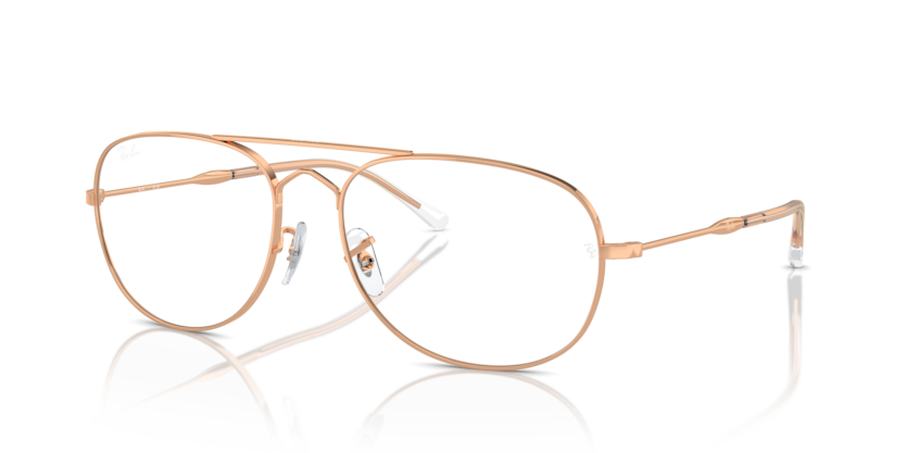  clear/rose gold