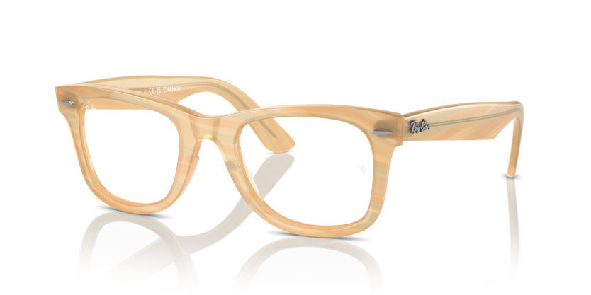  clear/photo striped brown
