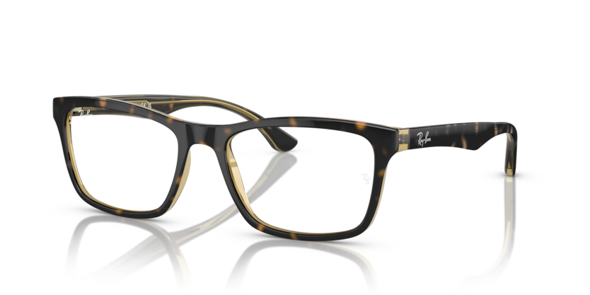  clear/havana on transparent yellow