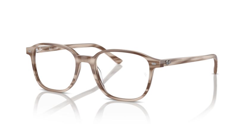  clear/striped beige