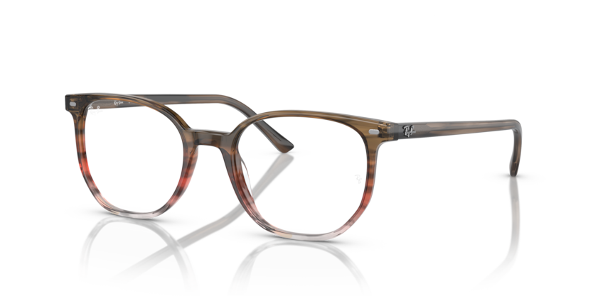  demo lens/striped brown red