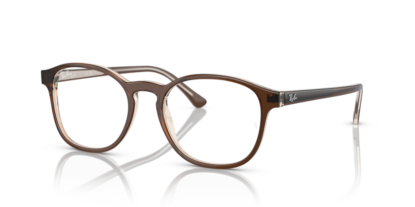  clear/brown on transparent light brown