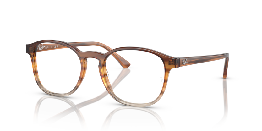  clear/striped brown yellow