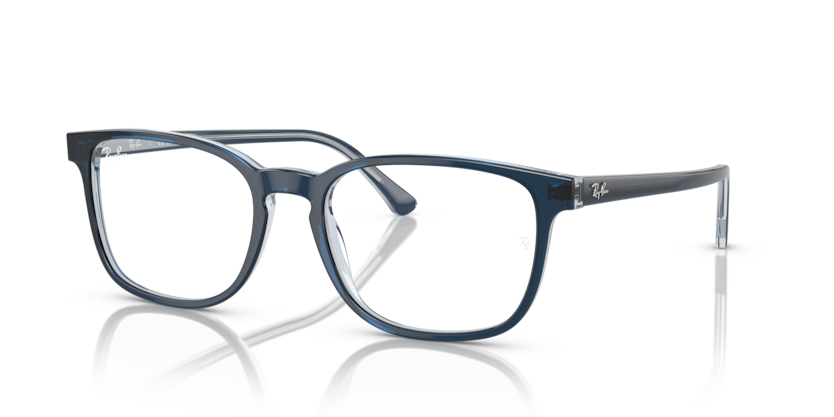  clear/blue on transparent blue