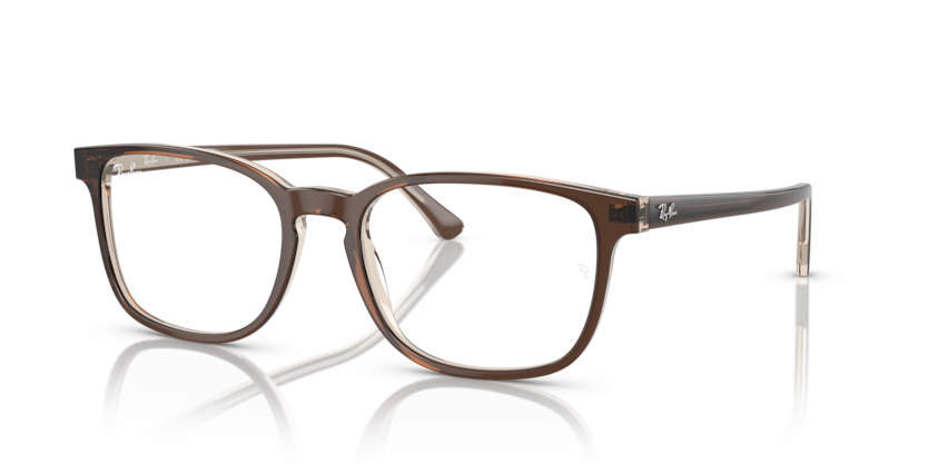  clear/brown on transparent light brown
