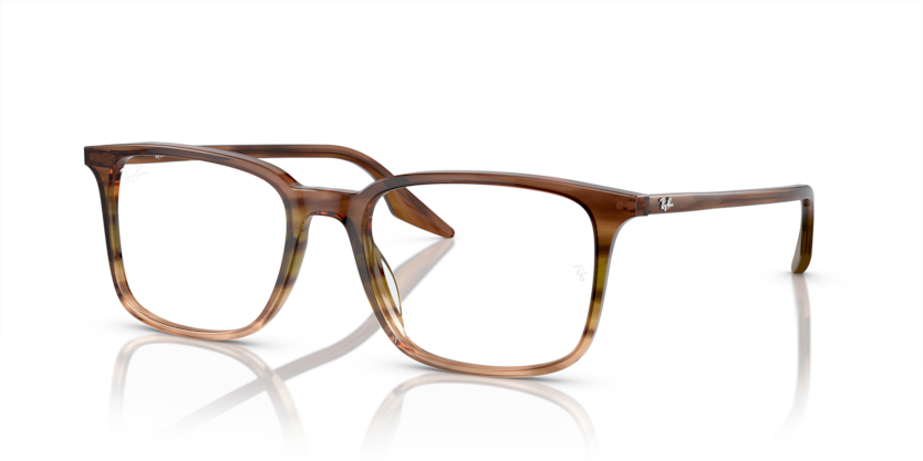  demo lens/striped brown green