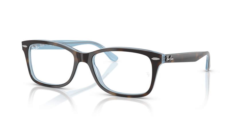  clear/havana on light blue
