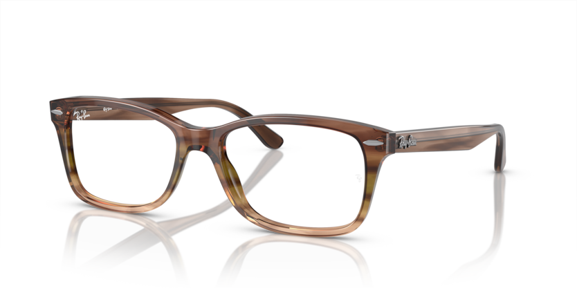 demo lens/striped brown green