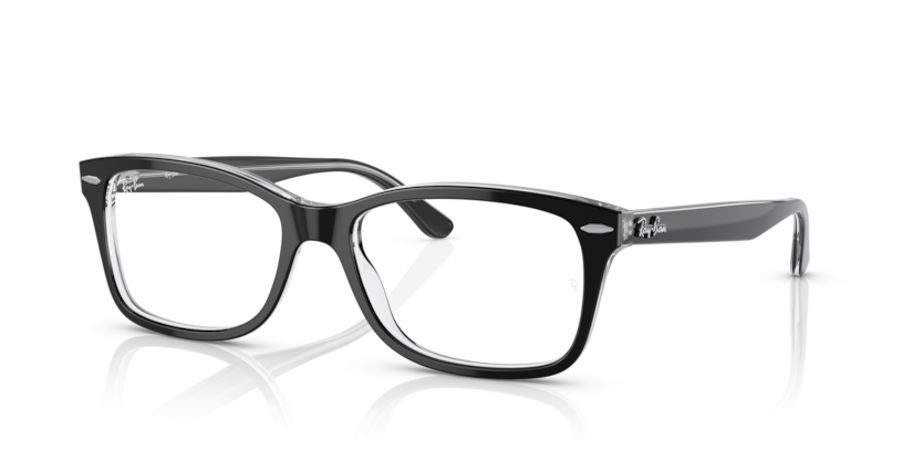  clear/black on transparent