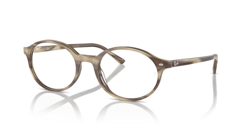  clear/striped beige