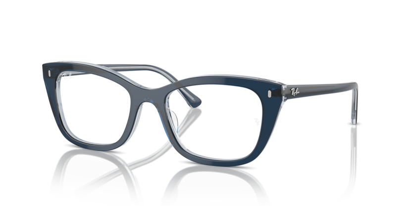 clear/blue on transparent blue