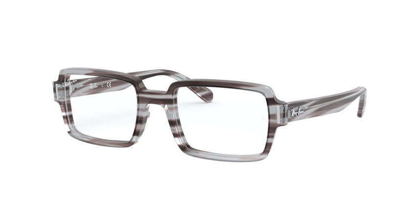  clear/striped grey