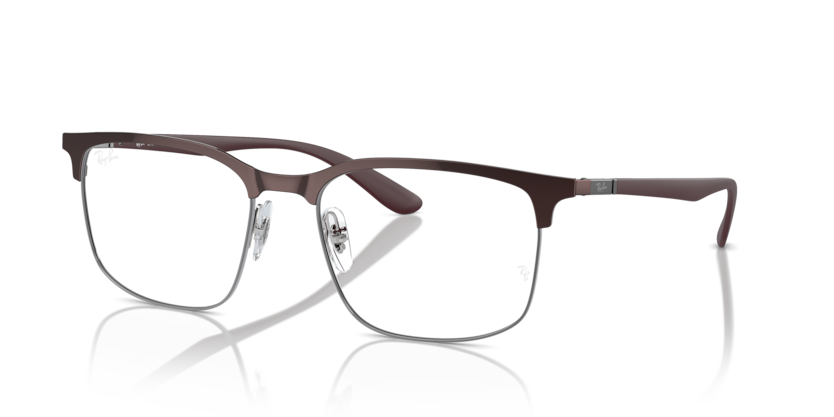  clear/brown on gunmetal