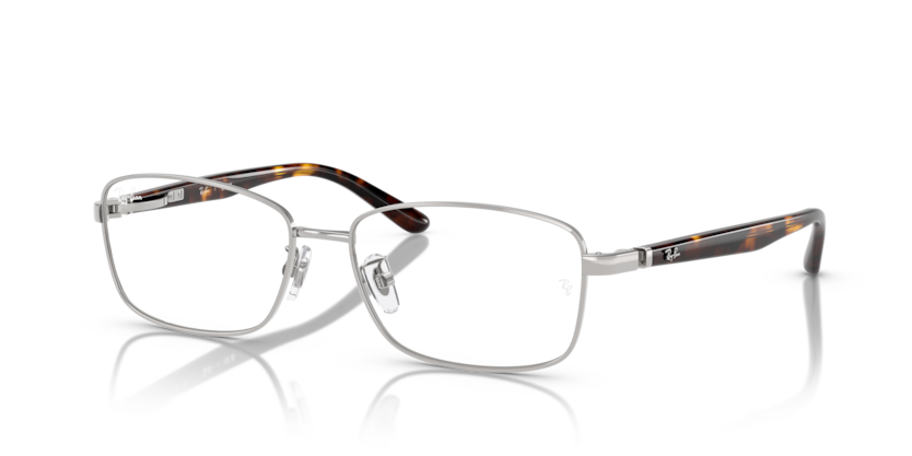  clear/brushed silver