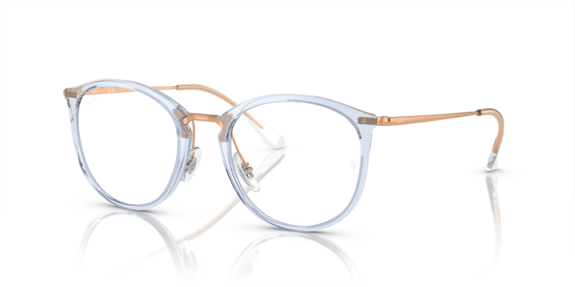  demo lens/transparent light blue