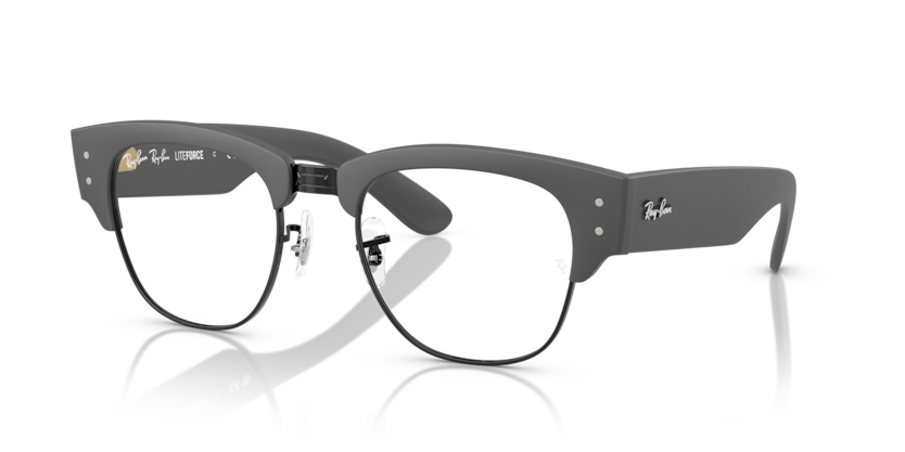  clear/sand grey on black