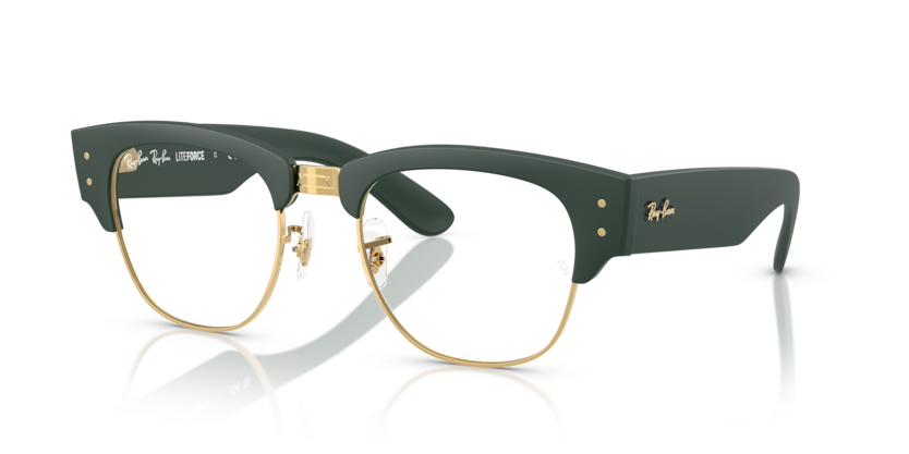  clear/sand green on gold