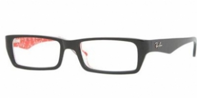  clear/black red