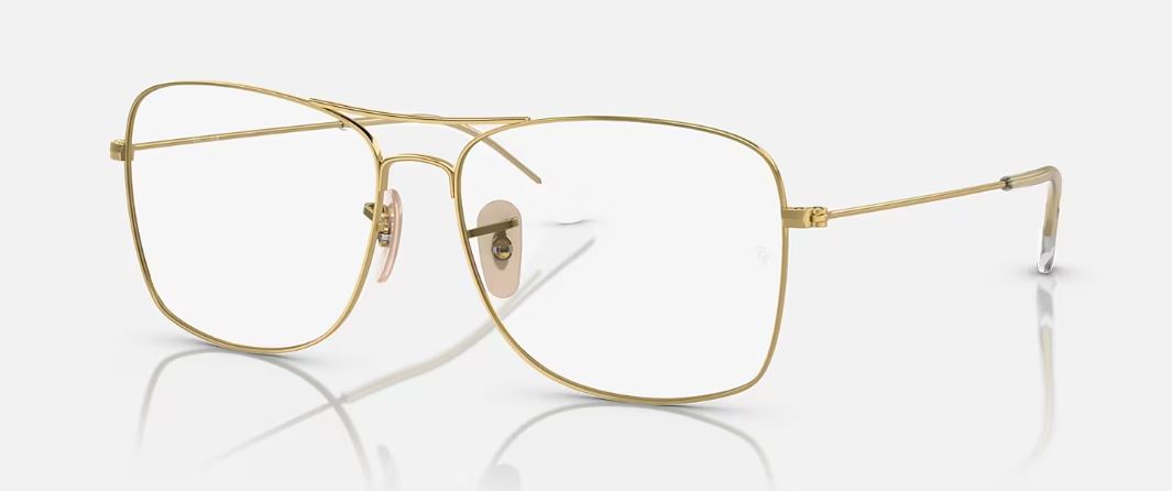  clear lens / polished gold