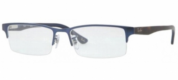  clear/dark blue havana