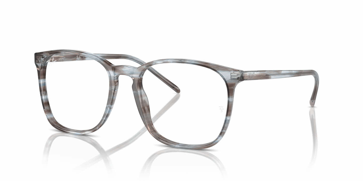  clear lens/striped blue