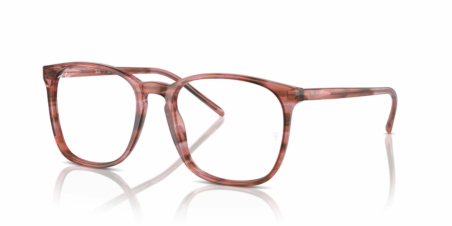  clear lens/striped pink