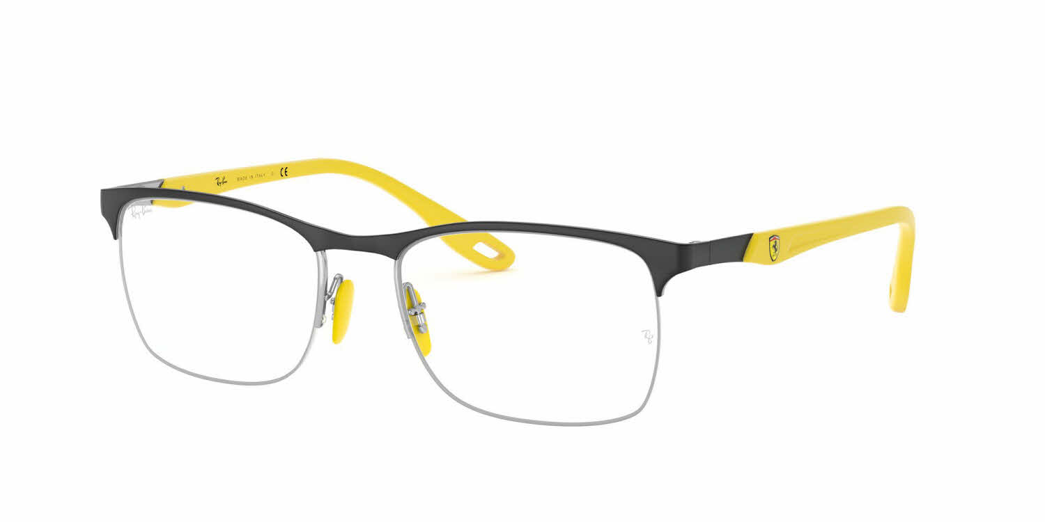 clear lens/matte black on silver