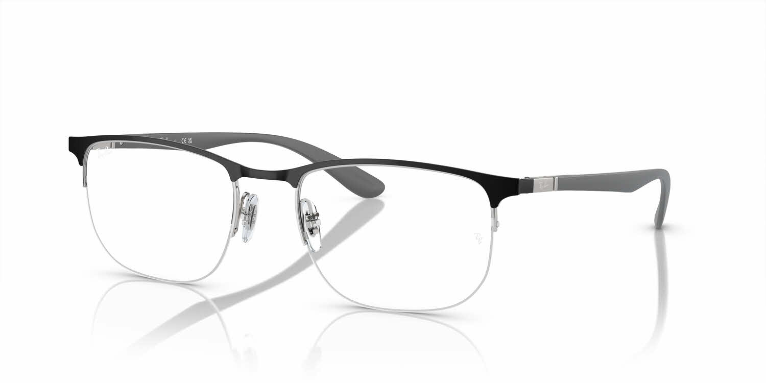  clear lens/black on silver