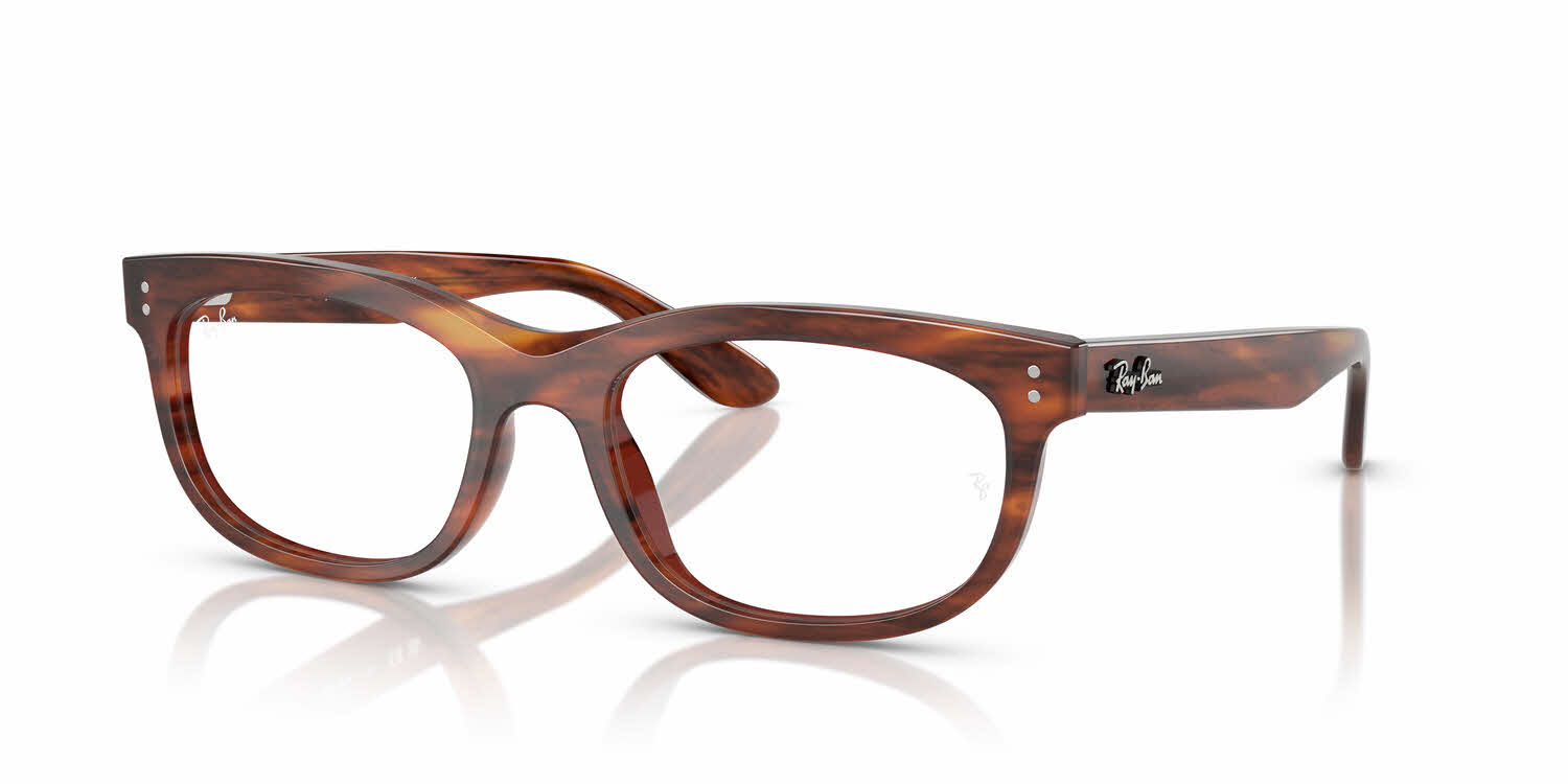  clear lens/striped havana