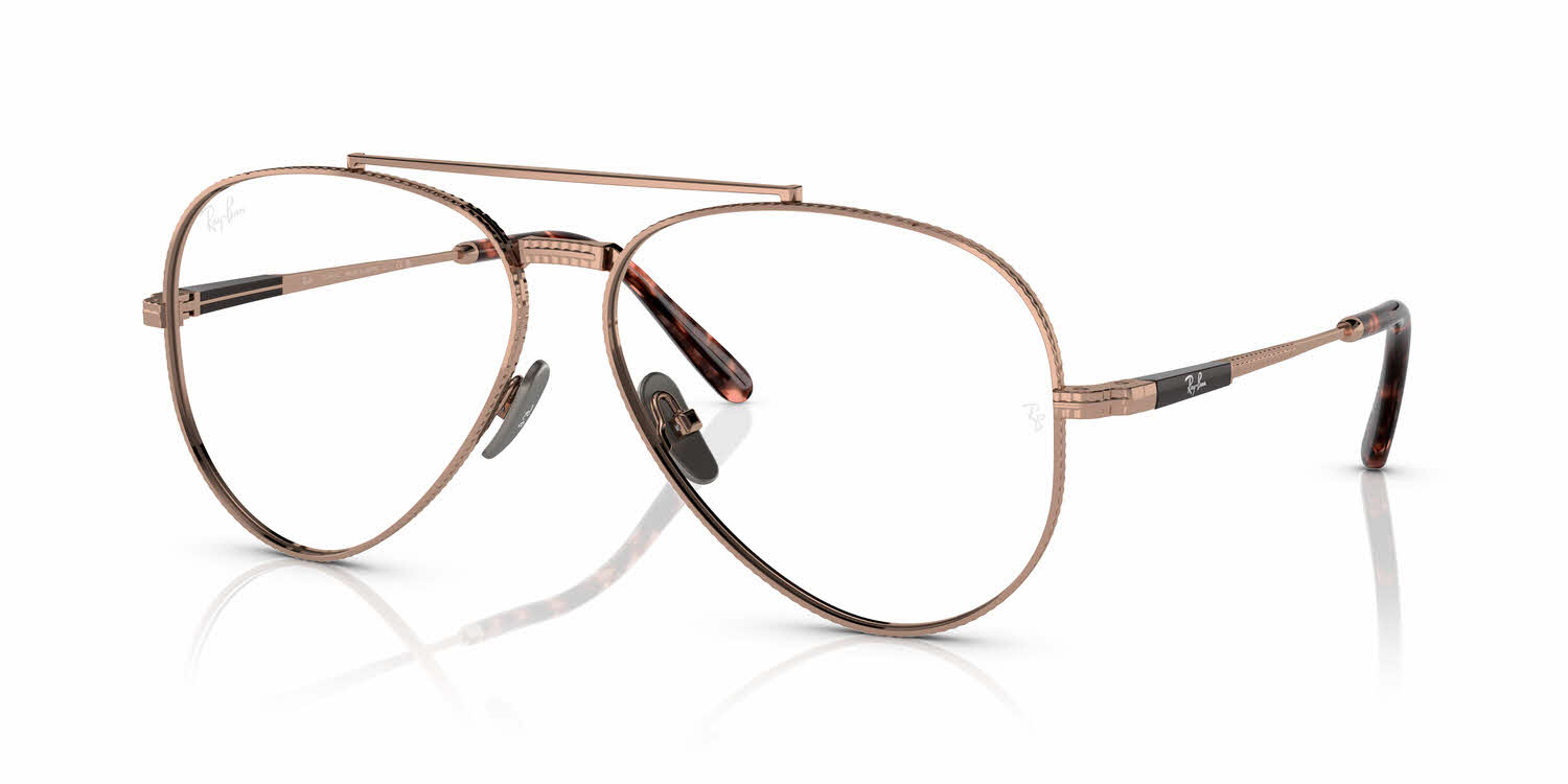  clear lens/rose gold