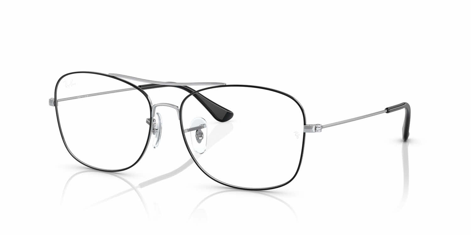  clear lens/black on silver