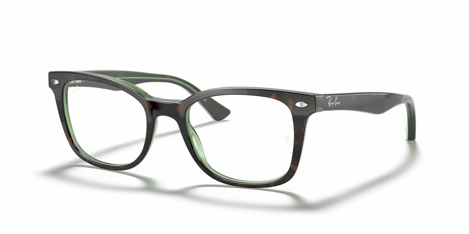  clear lens/top havana on green tran