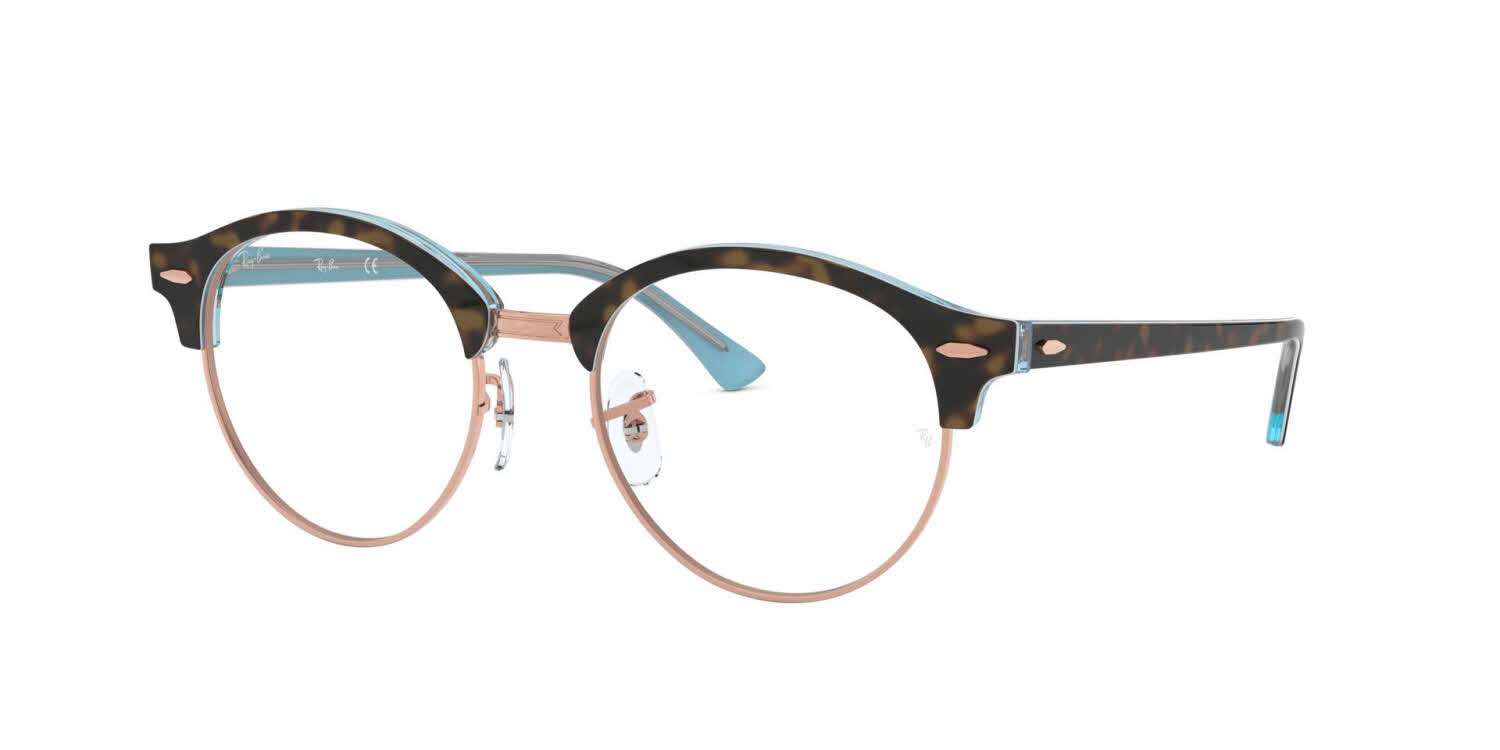  clear lens/top havana on light blue