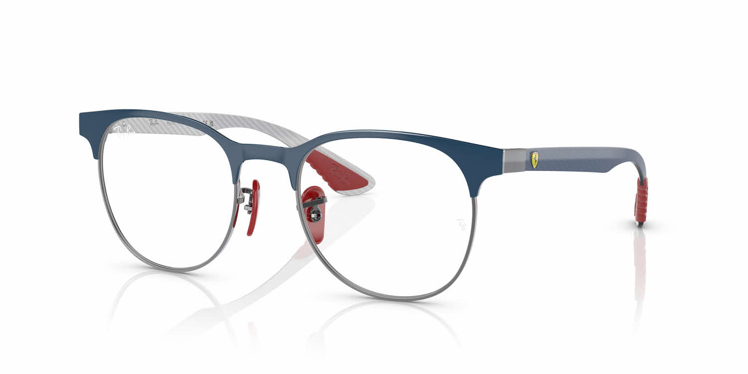  clear lens/blue on gunmetal