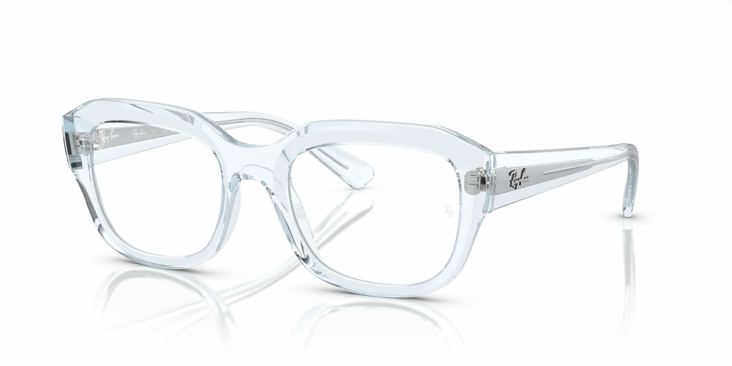  clear lens/transparent light blue