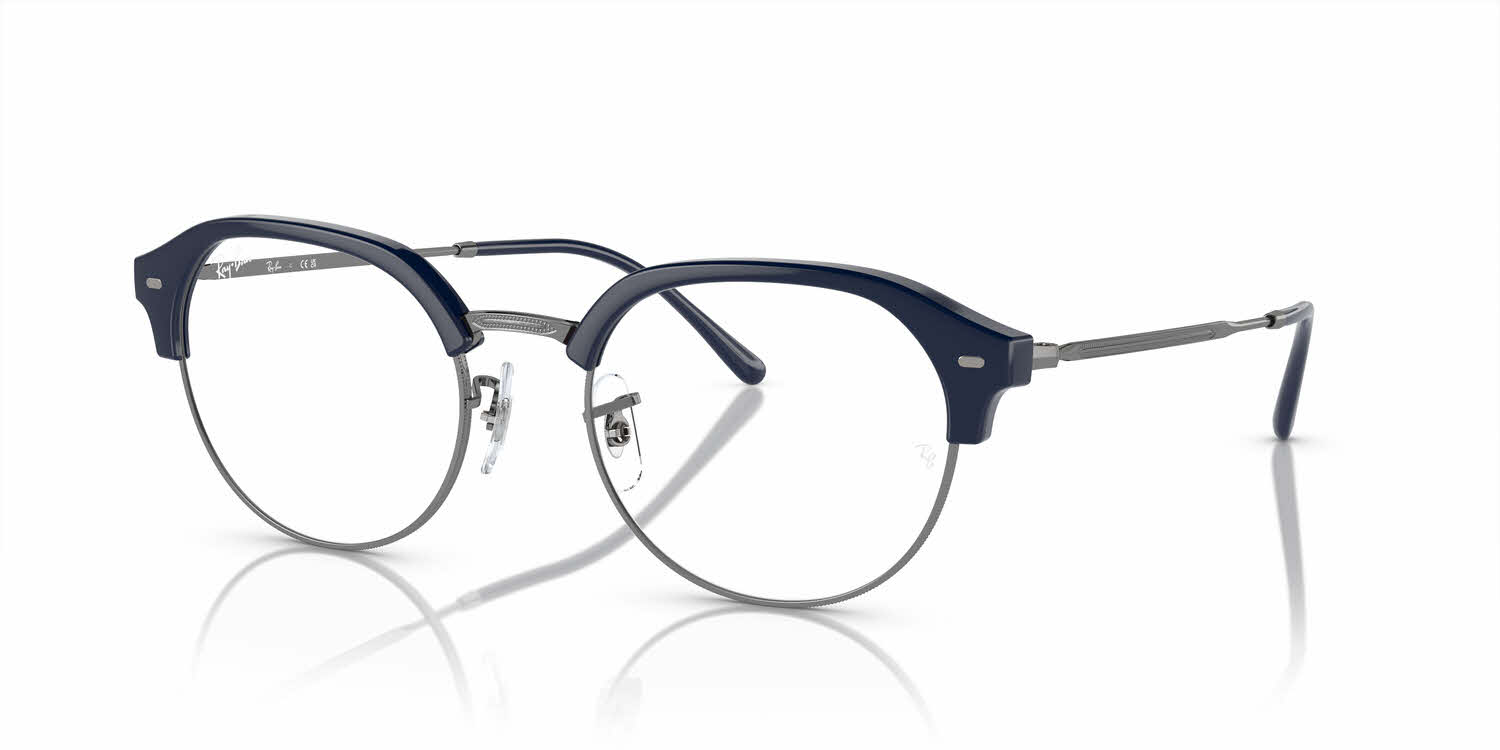  clear lens/blue on gunmetal