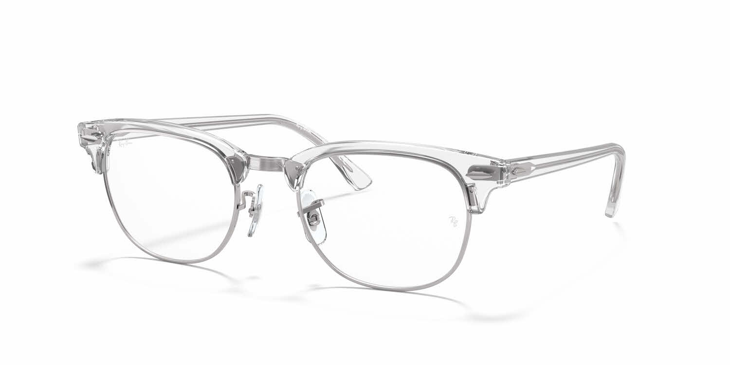  clear lens/white transparent