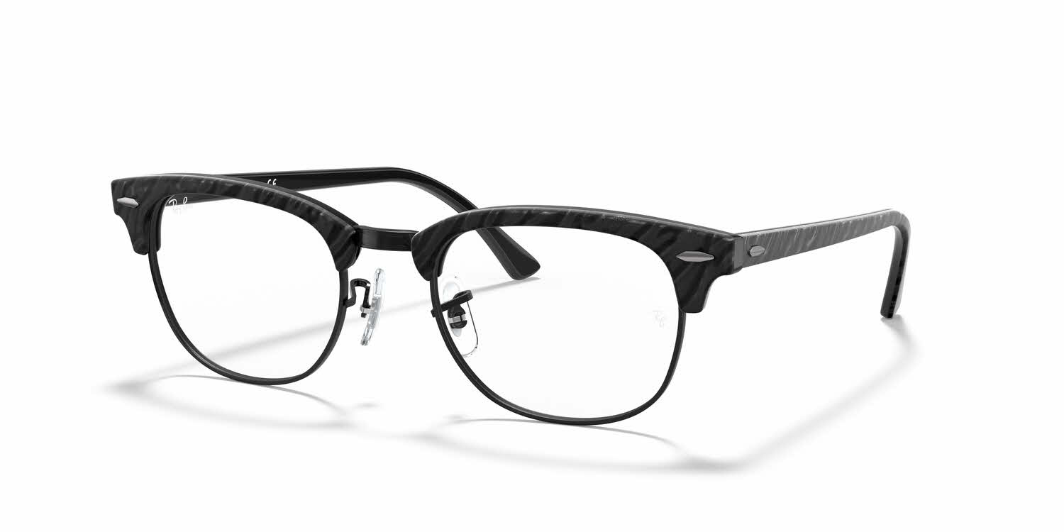  clear lens/top wrinkled black on blue