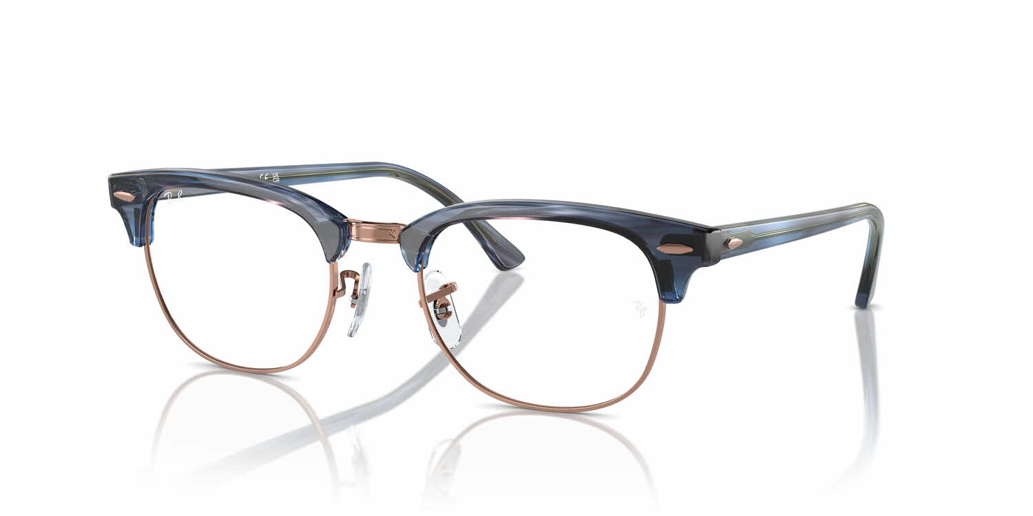  clear lens/striped blue