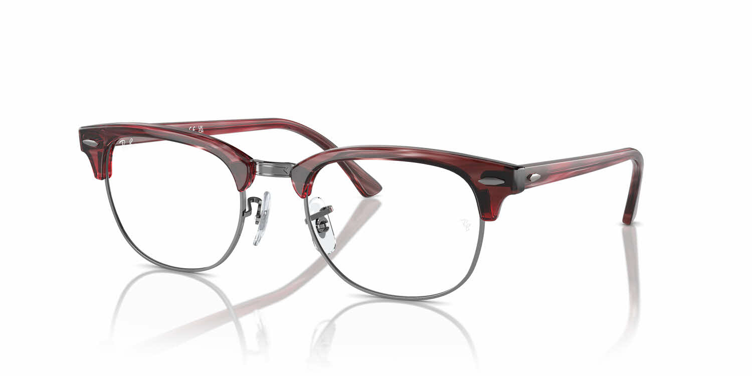  clear lens/striped red