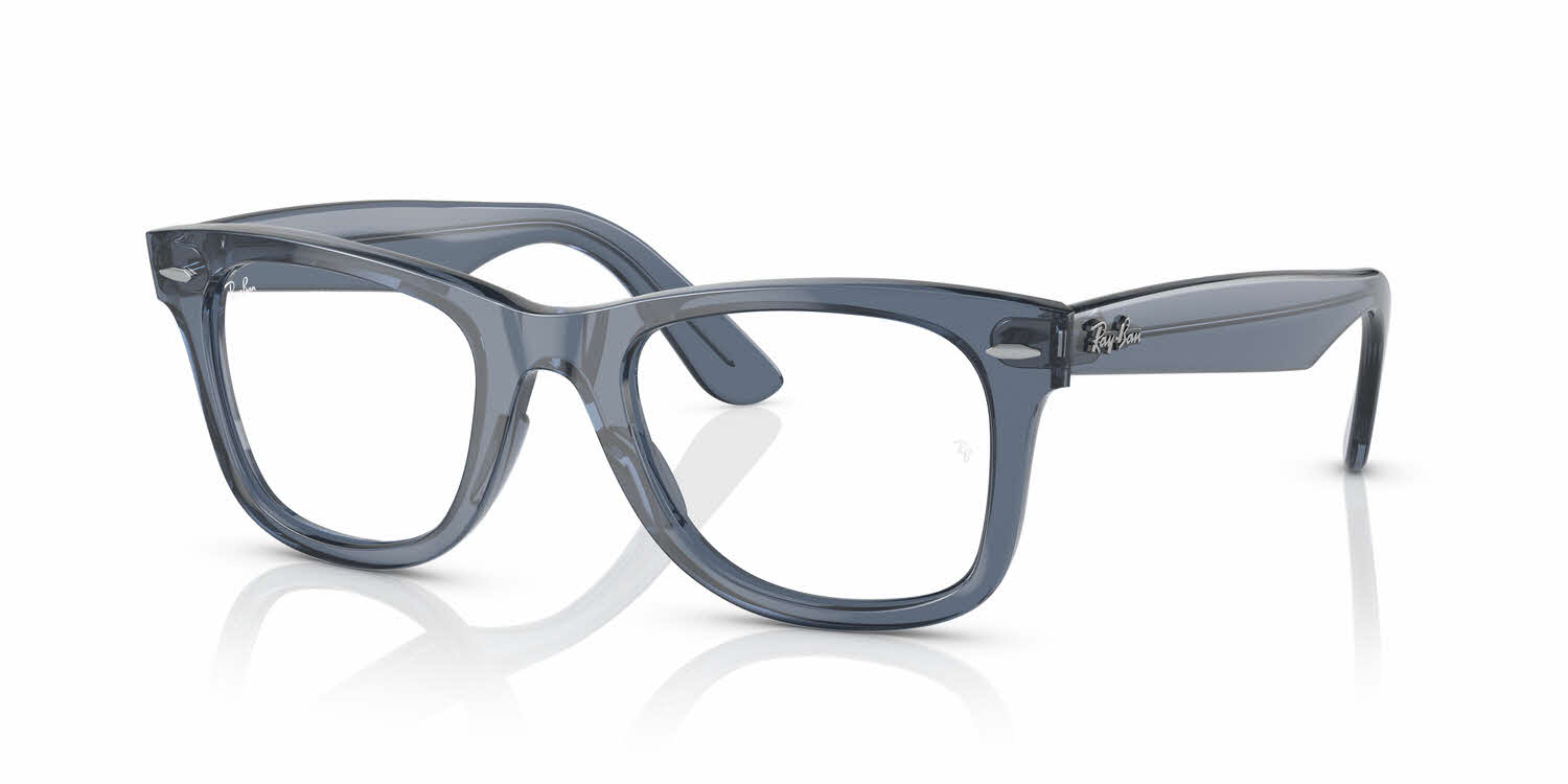  clear lens/transparent dark blue