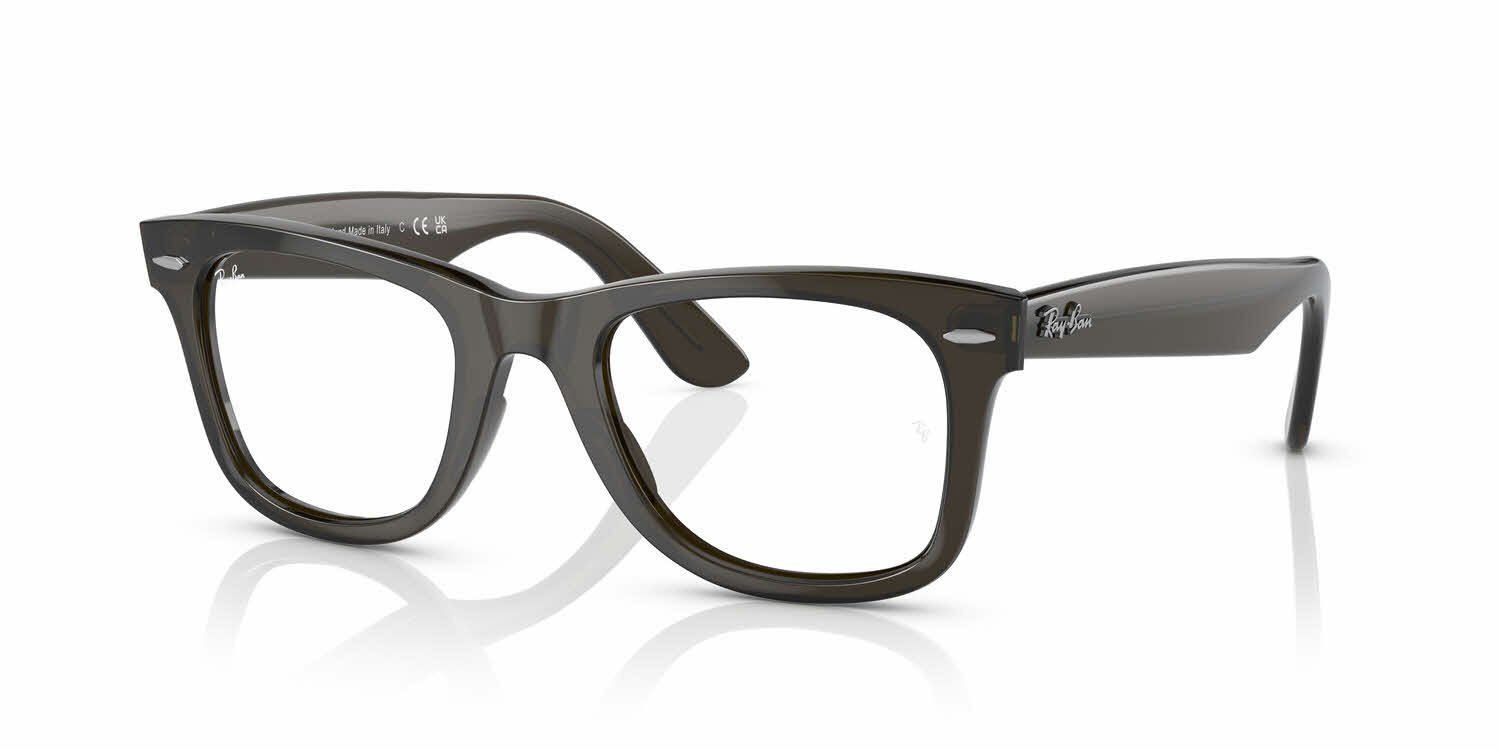  clear lens/transparent olive green