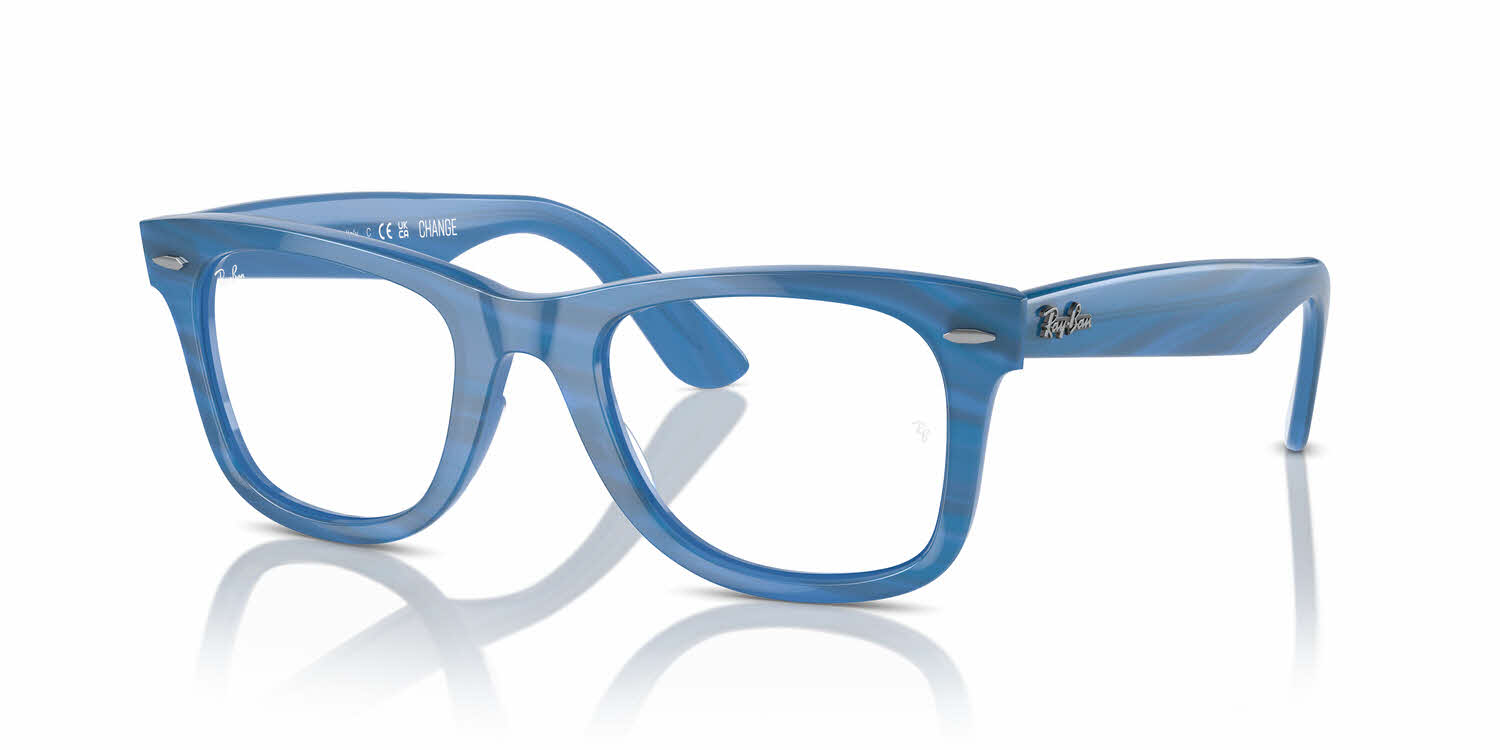  clear lens/photo striped blue