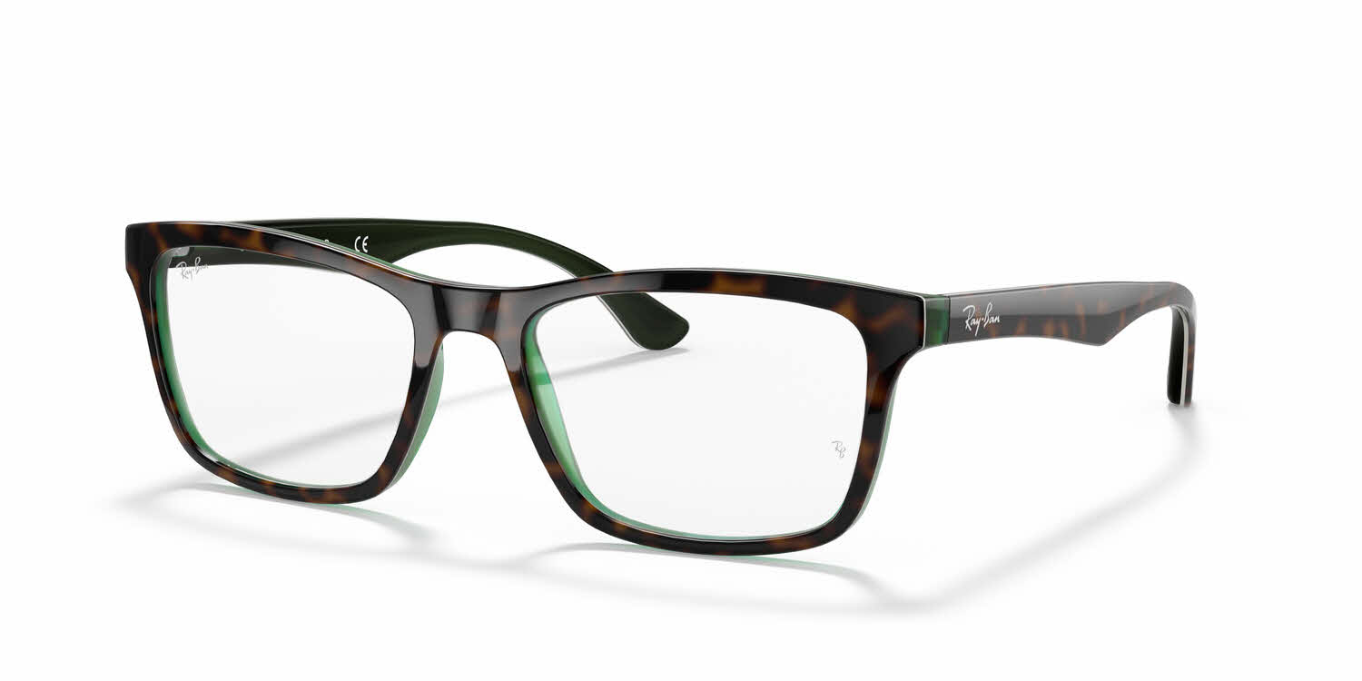  clear lens/top brown on havana green transparent
