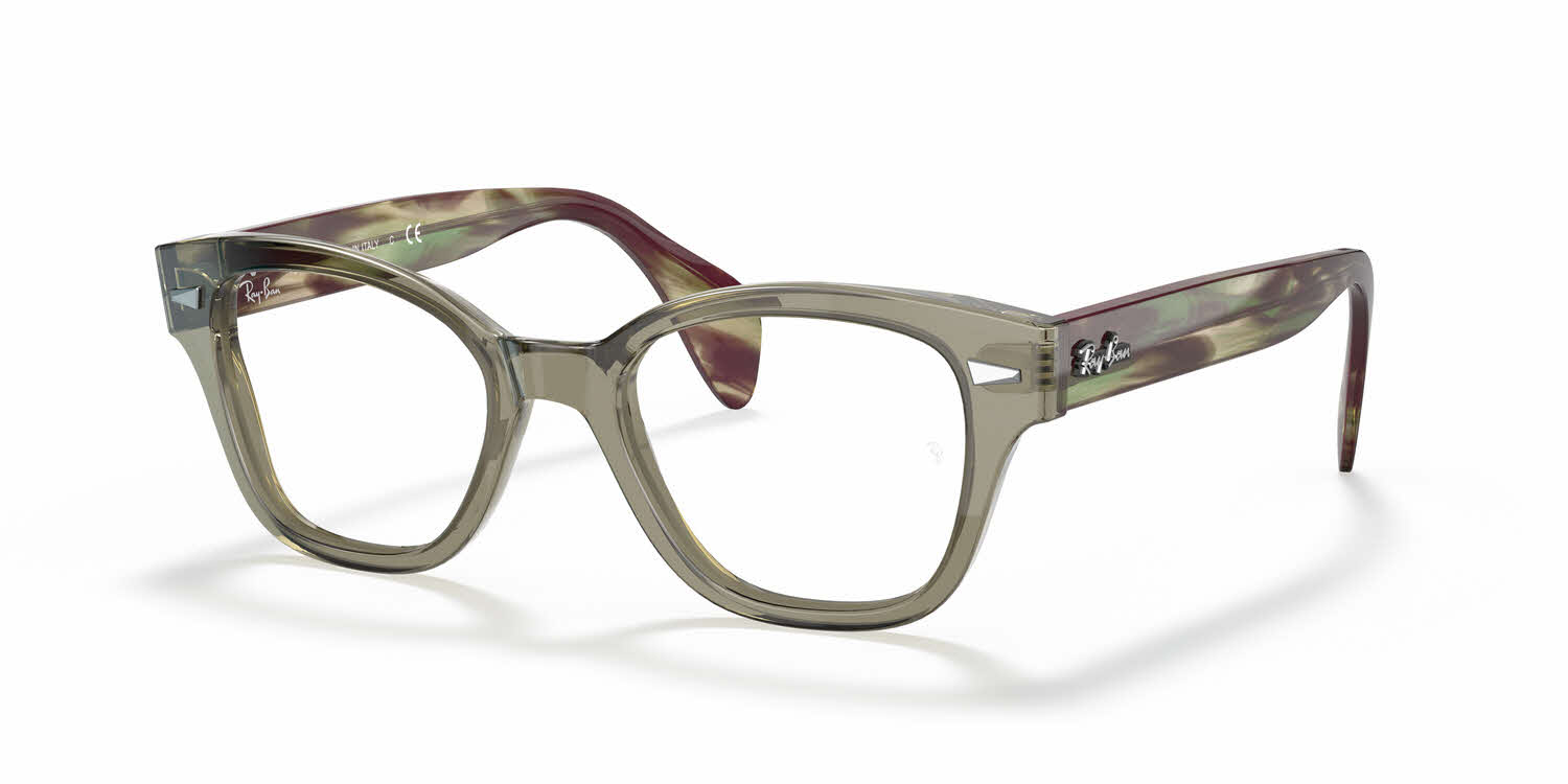  clear lens/transparent green