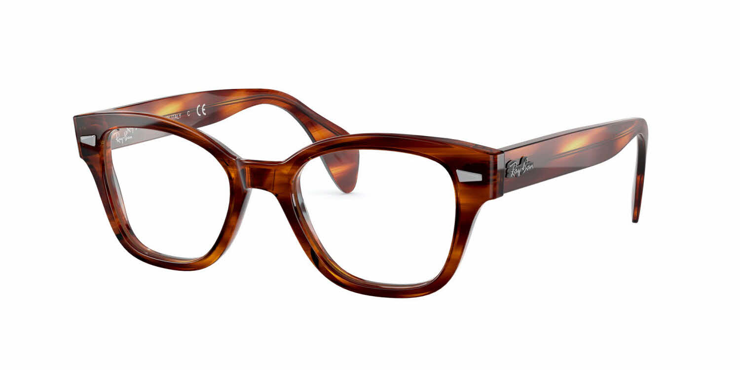  clear lens/striped havana