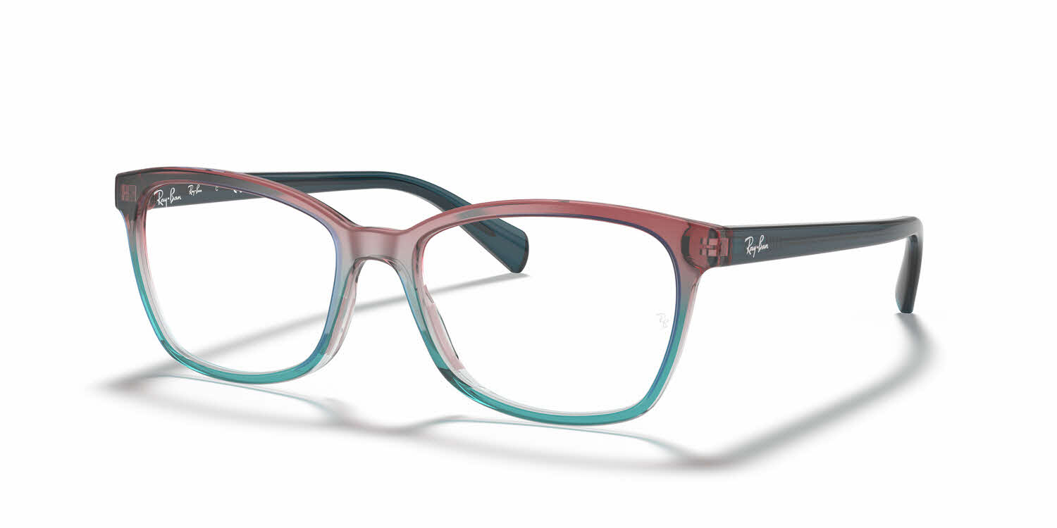  clear lens/tri gradient blue red light
