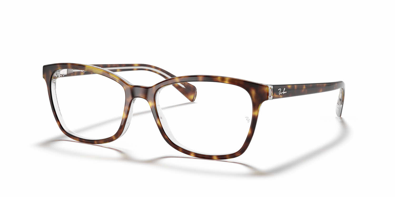  clear lens/top havana on transparen